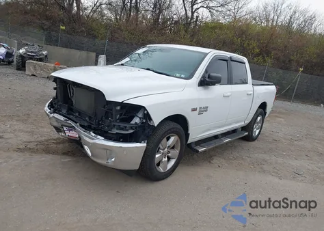 2019 Ram 1500 Classic Big Horn 4X4 5'7 Box z USA, uszkodzony, nr VIN 1C6RR7LT0KS598147